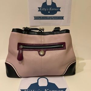 Coach Light Purple EUC Laura Purse